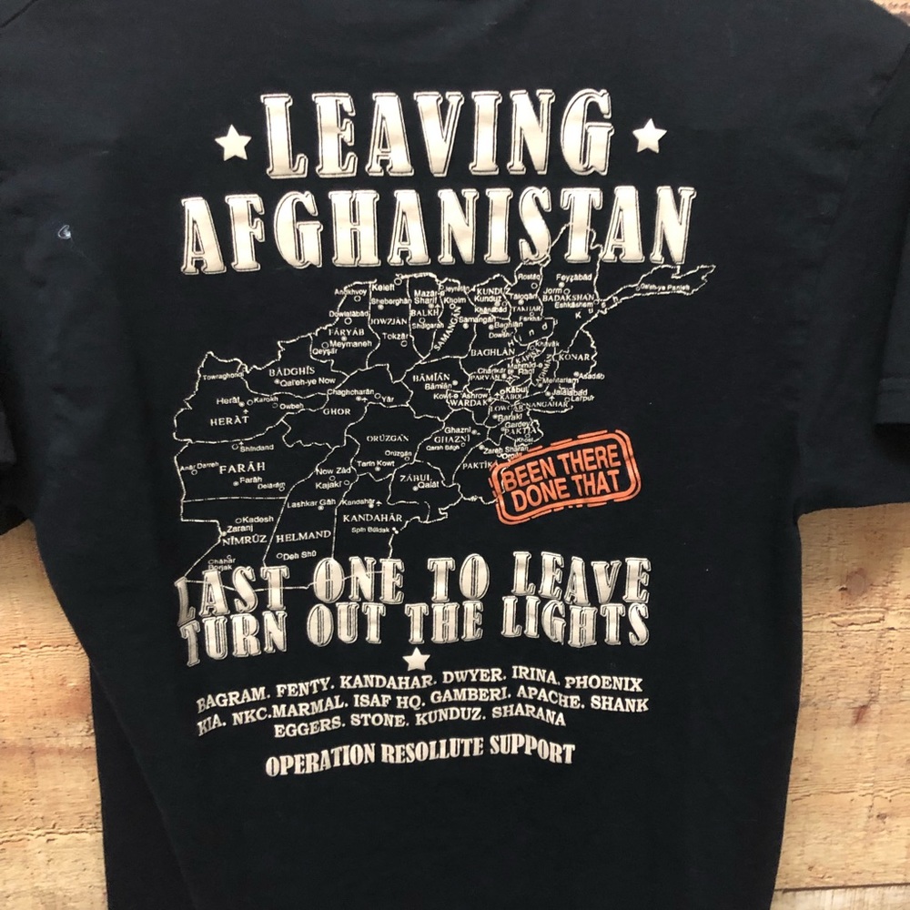 Last One to Leave turn out the lights Afghanistan